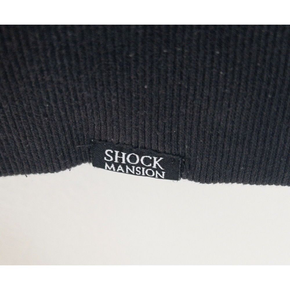 Shock Mansion Hoodie Mens Small. Fortune Favors The Bold. Thumb Holes On Sleeve — image 3 of 8